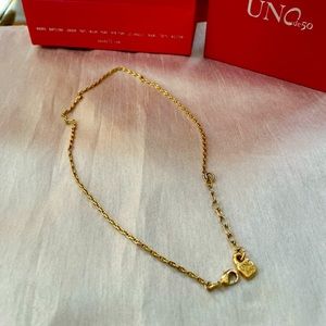 Uno de 50 chain necklace